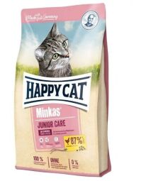 Сухой корм для котят от 4 до 12 месяцев Happy Cat Minkas Junior Care Geflugel, с птицей – 500(г) от производителя Happy Cat