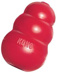 Игрушка KONG Classic груша-кормушка для собак малых пород, S (BR11315) от производителя KONG