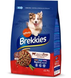 Сухий корм Brekkies Excel Dog Beef 3 кг. для дорослих собак всіх порід з яловичиною