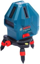 Нивелир лазерный BOSCH GLL 5-50X, до 50м, ±0.2мм/м, 3 луча, сумка, переходник к штативу (0.601.063.N00) от производителя Bosch
