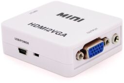 Адаптер Vention HDMI - VGA (F/F), White (YT-CM-HDMI/VGA/16294) от производителя Voltronic