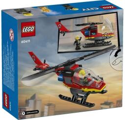 Конструктор LEGO City Пожарный спасательный вертолет (60411) от производителя Lego