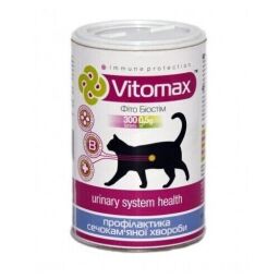 Вітамінно-мінеральний комплекс Vitomax для профілактики сечокам'яної хвороби у котів 300 шт