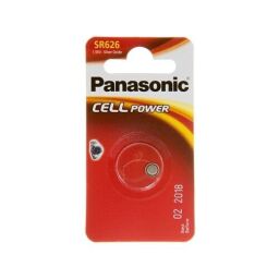 Батарейка Panasonic срібно-цинкова SR626(377, V377, D377) блістер,1 шт. (SR-626EL/1B) від виробника Panasonic