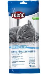 Пакети збиральні Trixie для котячих туалетів «Simple'n'Clean» 37 x 48 см, 10 шт.