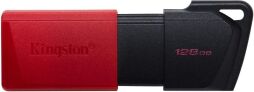 Накопичувач Kingston  128GB USB 3.2 Type-A Gen1 DT Exodia M Black Red