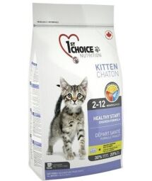 1st Choice Kitten Healthy Start 10 кг Фест Чойс КОТЕНОК сухой супер премиум корм для котят (ФЧККН10) от производителя 1st Choice