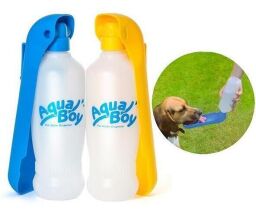 Savic АКВАБОЙ (Aqua Boy) похідна поїлка для собак, пластик 0,55