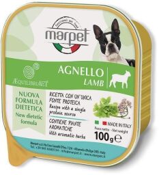 Вологий корм для собак Marpet Aequilibriavet з ягням 100 г (HFCH16/100) від виробника Marpet
