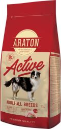 Корм ARATON ACTIVE All Breeds сухий для дорослих активних собак усіх порід 15 кг