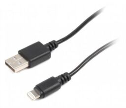 Кабель Cablexpert USB - Lightning V 2.0 (M/M), 0.1 м, чорний (CC-USB2-AMLM-0.1M)