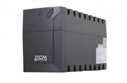 Джерело безперебійного живлення Powercom RPT-1000AP Schuko, Lin.int., AVR, 3 x евро, USB, пластик (00210219)