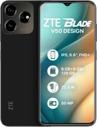 Смартфон ZTE Blade V50 Design 8/128GB Dual Sim Black (Blade V50 Design 8/128GB Black) від виробника ZTE
