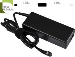 Блок живлення 1StCharger для ноутбука Sony 19.5V 92W 4.7A 6.5х4.4мм + каб.живл. (AC1STSO92WA2)