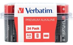 Батарейка Verbatim Alkaline AA/LR06 BL 24шт (49505) от производителя Verbatim