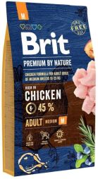 Brit Premium Dog Adult M 8 кг сухий корм для собак середніх порід (вагою від 10 до 25 кг)