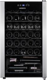 Холодильник ARDESTO для вина, 84.2x48х44, мороз.отд.-96л, зон - 1, бут-34, ST, диспл внутр., черный (WCF-M34) от производителя Ardesto
