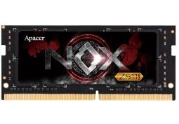 Модуль пам`ятi SO-DIMM 8GB/3200 DDR4 Apacer NOX Black (A4S08G32CLYBDAA-1) від виробника Apacer