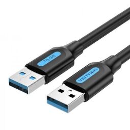 Кабель Vention USB - USB V 3.0 (M/M), 3 м, Black (CONBI) від виробника Vention