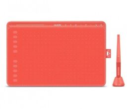 Графічний планшет Huion 10"x6.35" HS611 USB-C,червоний