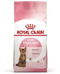 Корм Royal Canin Kitten Sterilised сухий для стерилізованих кошенят 0.4 кг (3182550805155) від виробника Royal Canin