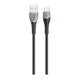 Кабель Usams US-SJ542 USB - USB Type-C, 1.2 м, Black (SJ542USB01)
