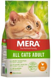 Корм Mera Cats All Adult Chicken сухой с курицей для взрослых кошек 2 кг (4025877384301) от производителя MeRa
