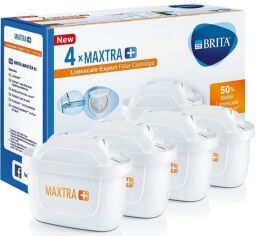 Комплект картриджів Brita MAXTRА+ Limescale для жорсткої води, 4 шт