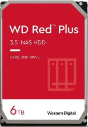 Жорсткий диск WD  6TB 3.5" 5400 256MB SATA Red Plus NAS (WD60EFPX) від виробника WD