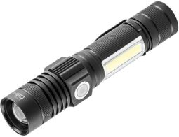 Ліхтар ручний акумуляторний Neo Tools, 2000мАг, 800лм, 10Вт, 4 функції освітлення, алюмінієвий, IP20 (99-033) від виробника Neo Tools
