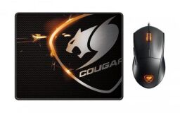 Миша Cougar Minos XC Black USB + килимок Speed XC
