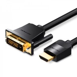 Кабель Vention HDMI - DVI V 1.4 (M/M), 3 м, чорний (ABFBI) від виробника Vention