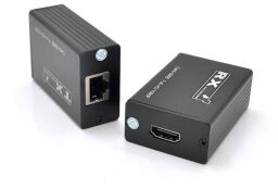 Подовжувач Vention HDMI - RJ-45 (F/F), Black (YT-SCPE HDM-30m1080Р/14903)