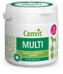 Витамины Canvit Multi for dogs для укрепления иммунитета у собак всех возрастов 100 гр (8595602507184) от производителя Canvit