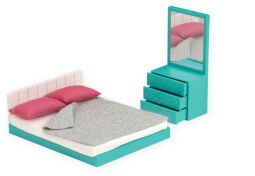 Набор для кукол LORI Мебель для спальни (LO37013Z) от производителя Lori