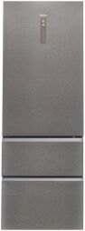 Холодильник Haier многодверный, 200.6x70х67.5, холод.отд.-343л, мороз.отд.-140л, 3дв., А++, NF, инв., дисплей, нулевая зона, нерж (HTR7720DNMP) от производителя Haier