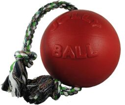 Игрушка для собак JOLLY PETS ROMP-N-ROLL красная, 16 см (0788169060614) от производителя Jolly Pets