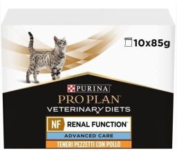 Вологий корм для кішок при захворюваннях нирок Purina Pro Plan Veterinary Diets NF - Renal Function Feline 10 шт по 85 г від виробника Purina Pro Plan