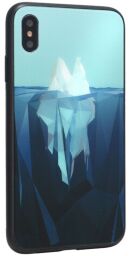 Glass with print TPU Case — iPhone 7 — Ice (Ц-000065402) від виробника Viva