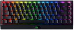 Клавіатура ігрова Razer BlackWidow V3 Mini HyperSpeed Green Switch WL/BT/USB RU RGB, Black