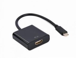 Адаптер Cablexpert USB Type-C - HDMI (M/F) Black (A-CM-HDMIF-03) від виробника Cablexpert