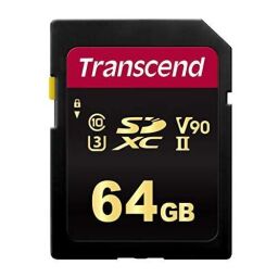 Карта памяти Transcend SD 64GB C10 UHS-II U3 R285/W220MB/s 4K (TS64GSDC700S) от производителя Transcend