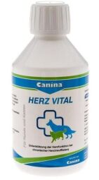 Вітаміни Canina Herz Vital для здоров'я серця у котів та собак 250 мл (4027565112050) від виробника Canina