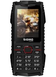 Мобільний телефон Sigma mobile X-treme AZ68 Dual Sim Black/Red (X-treme AZ68 Black/Red) від виробника Sigma mobile
