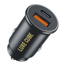 Автомобільний зарядний пристрій Luxe Cube 20W (2USBх3A) Black (9988449841235) від виробника Luxe Cube