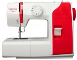 Швейна машина VERITAS MARIE, електромех., 70Вт, 13 шв.оп., петля напівавтомат, білий + червоний