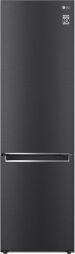 Холодильник LG с нижн. мороз., 203x60х68, холод.отд.-277л, мороз.отд.-107л, 2дв., А++, NF, инв., диспл внутр., зона св-ти, Metal Fresh, черный матовый (GW-B509SBNM) от производителя LG