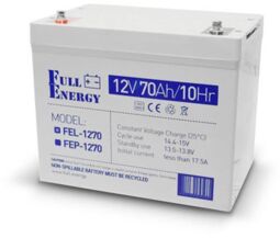 Акумуляторна батарея Full Energy FEL-1270 12V 70AH (FEL-1270) GEL від виробника Full Energy