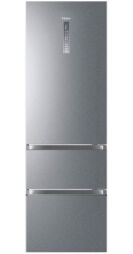 Холодильник Haier многодверный, 190.5x59.5х65.7, холод.отд.-233л, мороз.отд.-114л, 3дв., А++, NF, инв., дисплей, нулевая зона, нерж (HTR5619ENMP) от производителя Haier