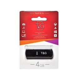 Флеш-накопитель USB 4GB T&G 011 Classic Series Black (TG011-4GBBK) от производителя T&G